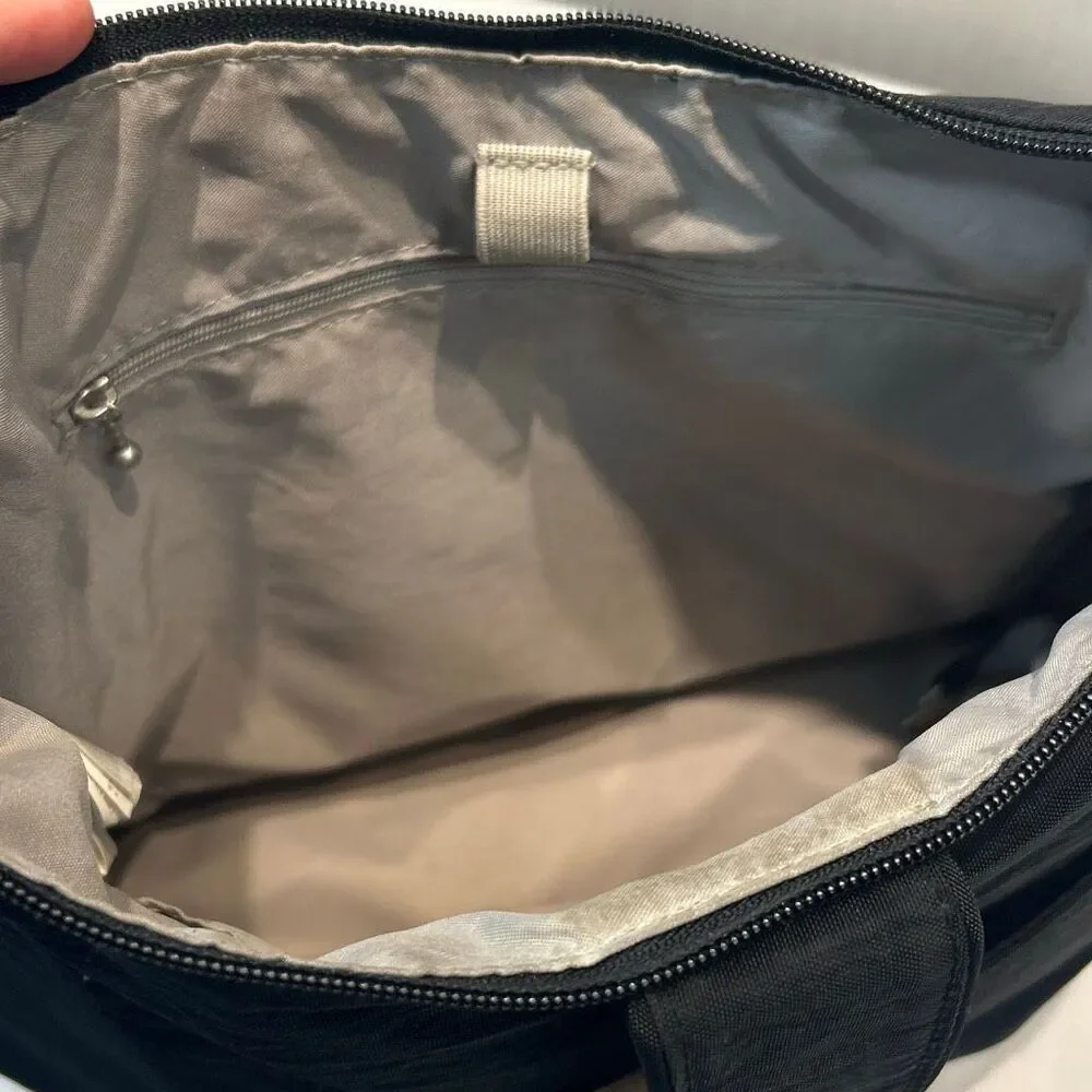 Baggallini Black Shoulder Bag Crossbody Purse Adjustable Strap